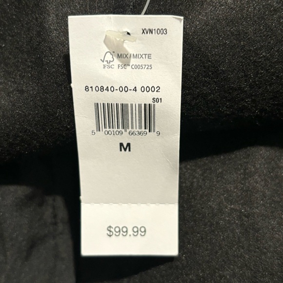 GAP Sz M Easy Pant Faux Leather Straight Leg Cargo Style Elastic Waist NEW - Picture 10 of 13